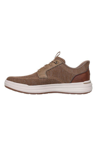 Čevlji Skechers Sterling ramone taupe mesh slip-on