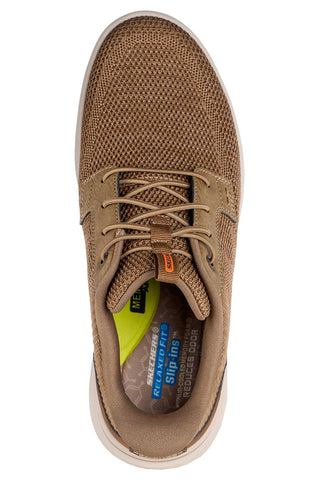 Čevlji Skechers Sterling ramone taupe mesh slip-on