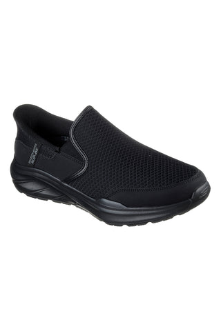 Črni copati s spominsko peno in vložki Skechers Equalizer 6.0 Stoaver