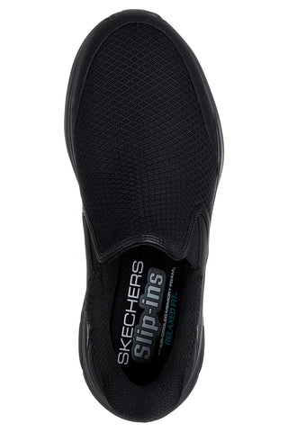 Črni copati s spominsko peno in vložki Skechers Equalizer 6.0 Stoaver