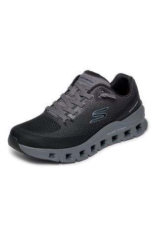 Črne superge iz blaga Skechers Glide-Step Pro Waverra