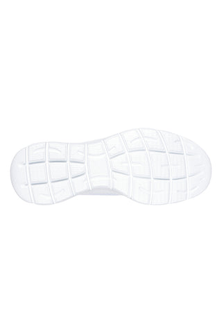 Bele slip-on superge iz mrežastega materiala z Air Cooled Memory Foam Skechers Summits High Range