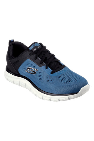 Modri športni čevlji s spominsko peno Skechers Track Broader