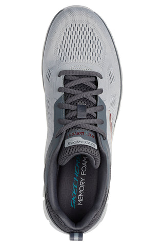 Sivi športni čevlji s spominsko peno Skechers Track Broader