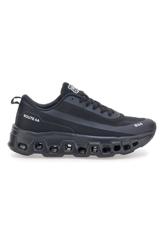 Scarpe da ginnastica nere con suola forata Route 66 RO52805D