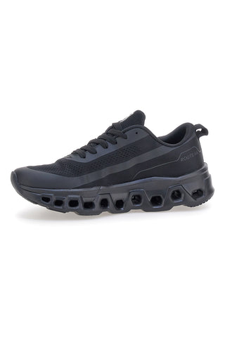 Scarpe da ginnastica nere con suola forata Route 66 RO52805D
