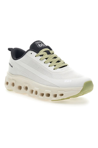 Scarpe da ginnastica bianche con suola forata Route 66 RO52805D