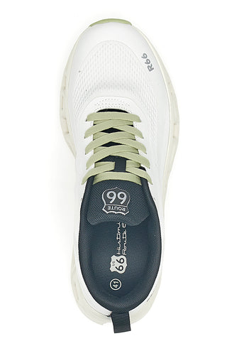 Scarpe da ginnastica bianche con suola forata Route 66 RO52805D