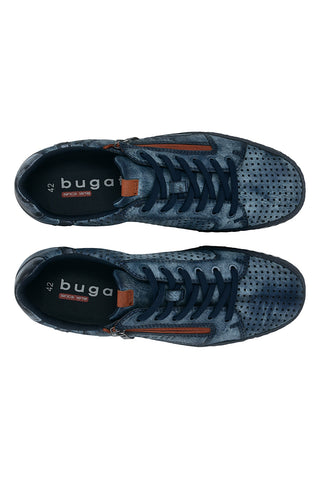 Modre perforirane superge z zadrgo Bugatti 321ASG0550004100