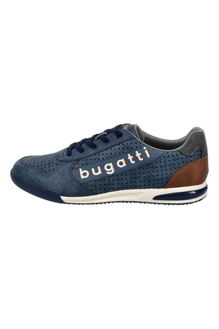 Bugatti perforirani modri moški športni copati 321A380150004000
