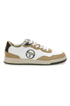 Bele in bež superge s stranskim logotipom Sergio tacchini STM614205