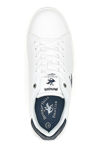 Bele superge z modrimi detajli Beverly hills polo club BHM614000