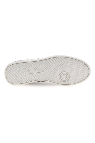 Sive športne copate iz tkanine s kontrastnim koncem Cotton Belt Hook CVS