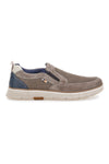 Mokasini Slip on taupe z vložki iz blaga Pittarello Eco 26111012