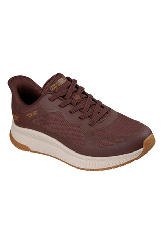 Sneakers sportive marroni Slip-Ins Skechers Bobs Squad 4