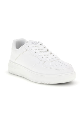 Sneakers Bianche con Dettagli Traforati Max dillan B008