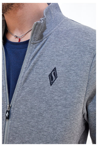 Skechers The Hoodler Hoodie Go Walk siva majica z kapuco