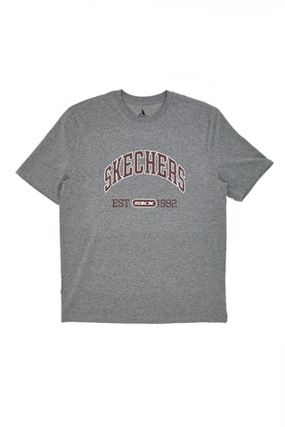 Majica Skechers Prestige Tee siva