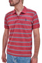 Polo majica z rdečimi črtami US Golf Club 1351