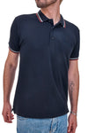 Polo majica z kratkimi rokavi, črna US Golf Club 1350