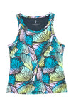 Top večbarvna majica Skechers Shelf Bra Tank