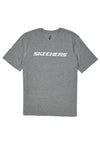 Siva majica Skechers Strikethrough Tee