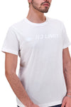 Bela majica z napisom No Limits 049S24