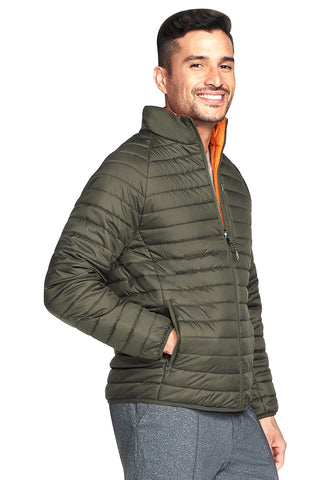 Zelena obojestranska jakna Skechers GO SHIELD Altitude Reversible Jacket