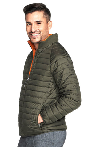 Zelena obojestranska jakna Skechers GO SHIELD Altitude Reversible Jacket
