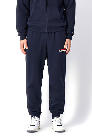 Modre športne hlače iz flisa CHAMPION RIB CUFF PANTS