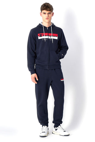 Modre športne hlače iz flisa CHAMPION RIB CUFF PANTS