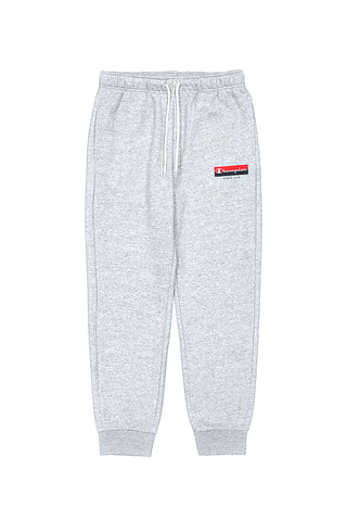 Sive športne hlače iz flisa CHAMPION RIB CUFF PANTS