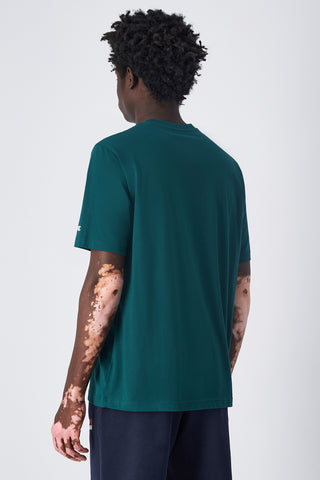 ZELENA MAJICA Z OKROGLIM VRAČEM CHAMPION CREWNECK