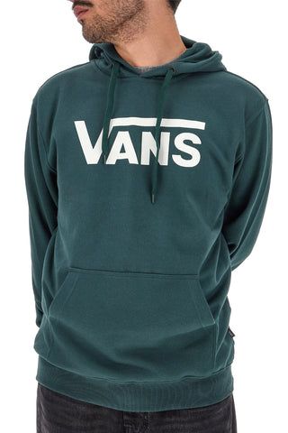Zelena majica iz flisastega materiala s kapuco Vans Classic Vans Po-B