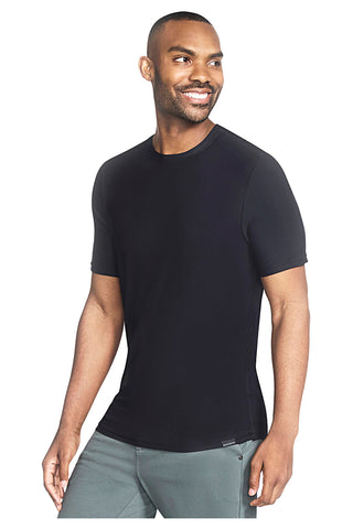 Črna majica Skechers GO DRI All Day Tee