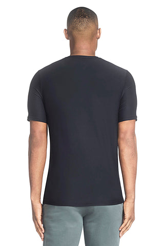 Črna majica Skechers GO DRI All Day Tee