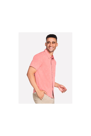 Skechers The GO WALK Air Printed Short Sleeve Shirt Mattone