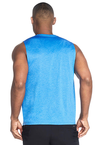 Turquoise Sleeveless Tank Top Skechers GO DRI Charge Muscle Tank