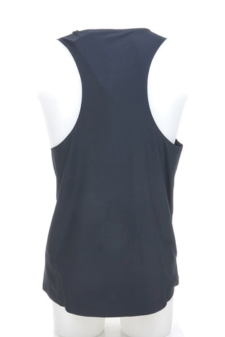 Črna majica brez rokavov z logotipom na prsih Skechers SPEED ELITE SINGLET