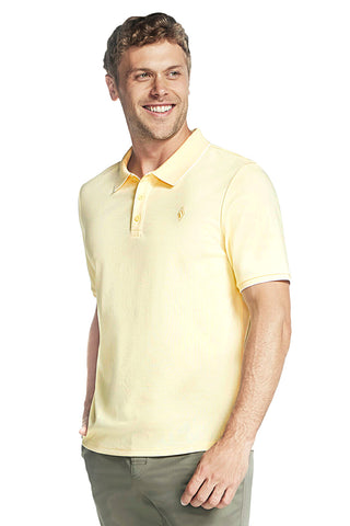 Rumena polo majica s kratkimi rokavi Skechers Off Duty Polo