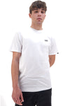 Bela majica z kratkimi rokavi Vans Script Tee-B