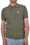 Zelena polo majica iz rebrastega pletenega materiala U.S. Grand Polo US51228M