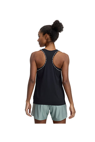 Črna majica z ramenskimi trakovi UNDER ARMOUR TECH KNOCKOUT TANK