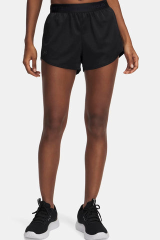 Črne hlače z elastičnim pasom UNDER ARMOUR Tech™ Play Up Shine
