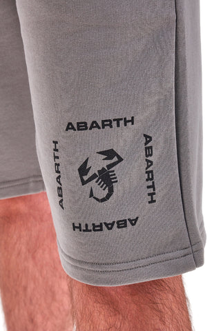 Sive bombažne hlače z vrvico ABARTH AH26SS091