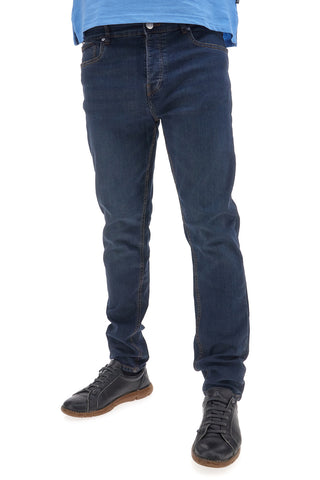 Modre kavbojke slim fit iz elastičnega denima Sevenoaks 2688