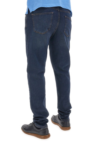 Modre kavbojke slim fit iz elastičnega denima Sevenoaks 2688