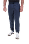Modre bombažne jogger hlače Sevenoaks NBY820