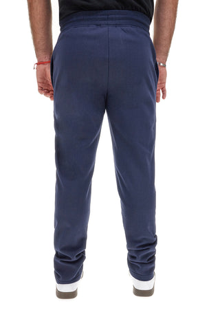 Modre bombažne jogger hlače Sevenoaks NBY820