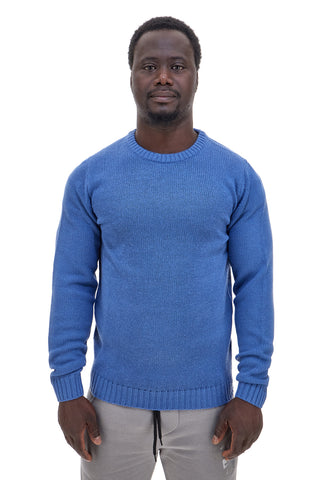 Maglione blu in misto lana U.S. Golf Club AC11
